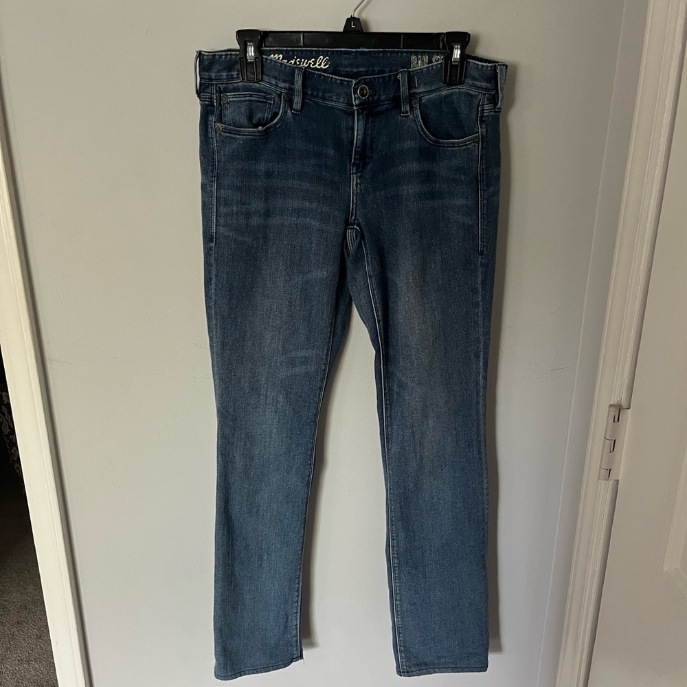 Madewell Rail Straight Jeans 28 X 34